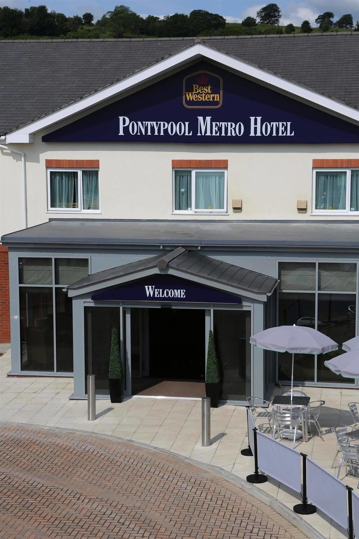 Best Western Pontypool Metro Hotel Exteriör bild