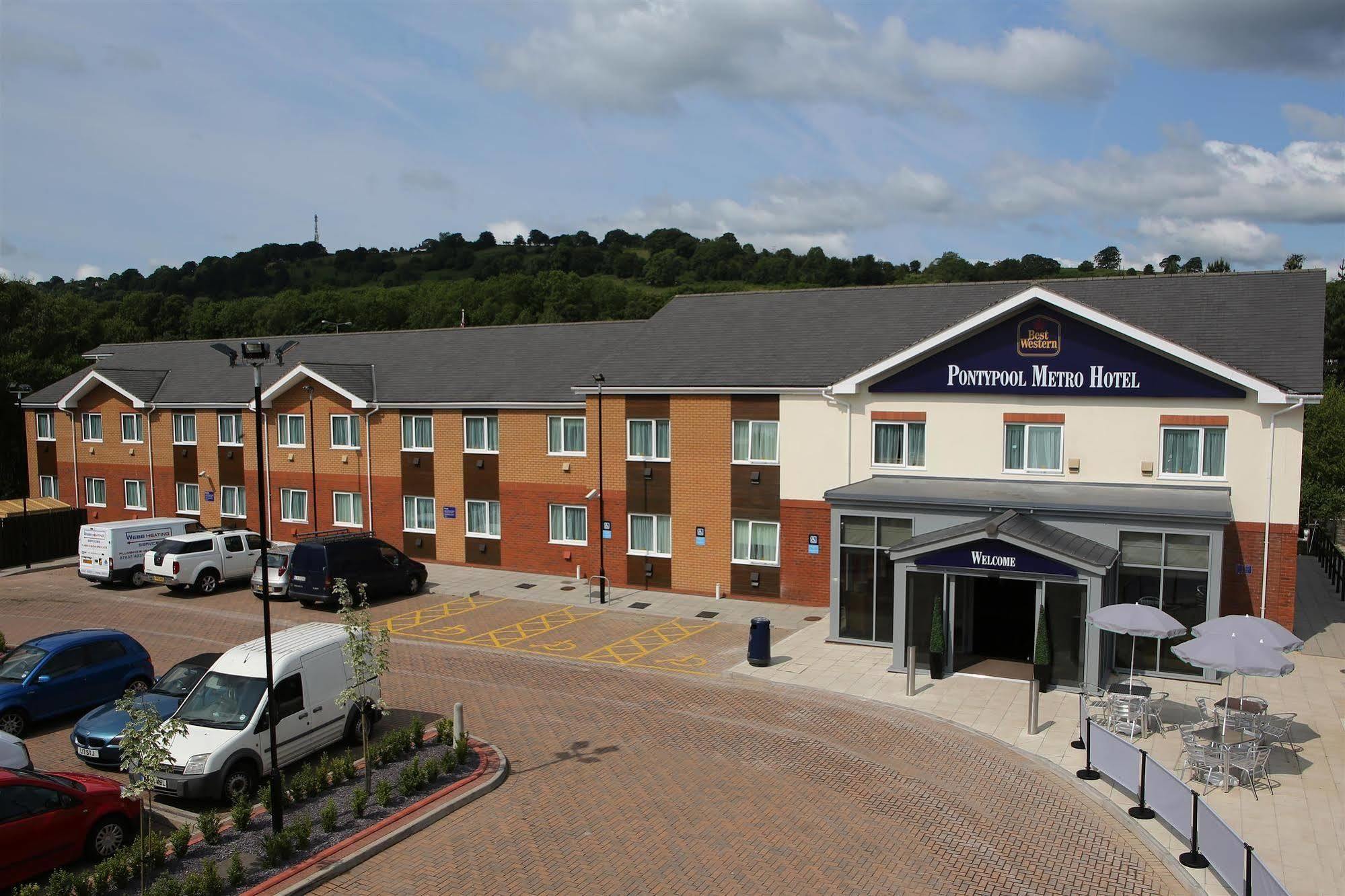 Best Western Pontypool Metro Hotel Exteriör bild