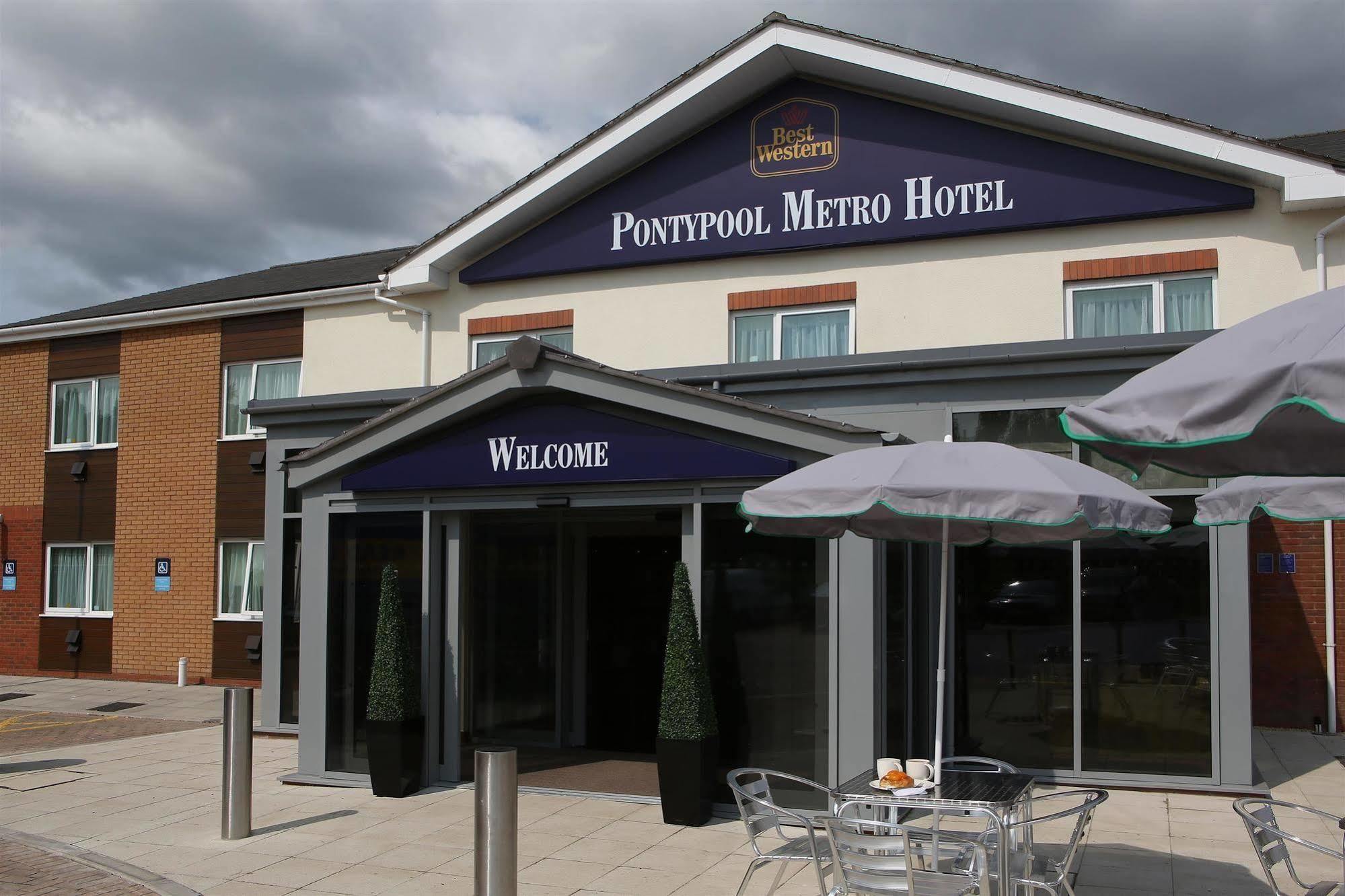 Best Western Pontypool Metro Hotel Exteriör bild